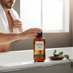 HONORABLE 3-In -1 Hair Face And Body Wash By bath and body works
